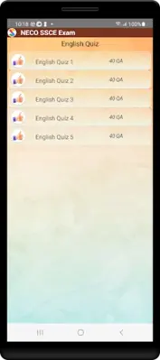 NECO SSCE Exam Prep android App screenshot 3